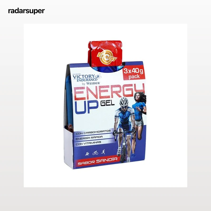 VICTORY ENDURANCE Gel energía . sabor sandía VICTORY ENDURANCE 3 x 40 g.