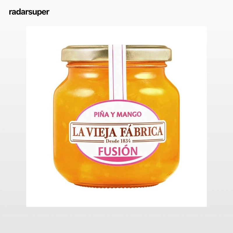 LA VIEJA FÁBRICA FUSIÓN Mermelada piña y mango 280 g.