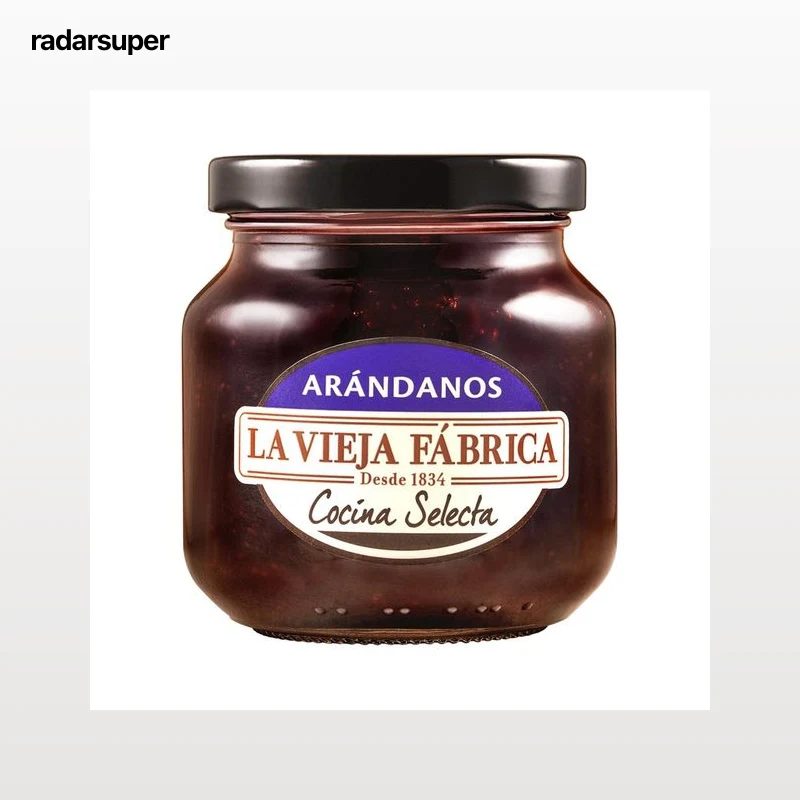 LA VIEJA FÁBRICA Mermelada de arándanos 285 g.