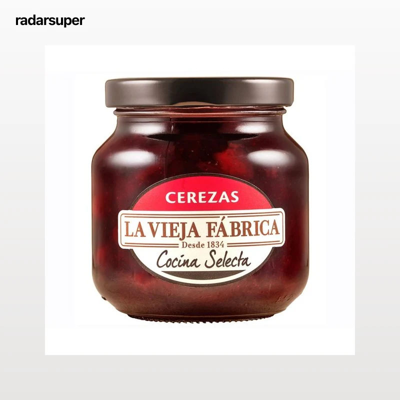 LA VIEJA FÁBRICA Mermelada de cerezas 280 g.