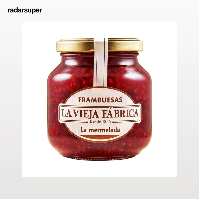 LA VIEJA FÁBRICA Mermelada de frambuesa 350 gr.