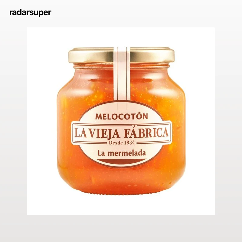LA VIEJA FÁBRICA Mermelada de melocotón 350 gr