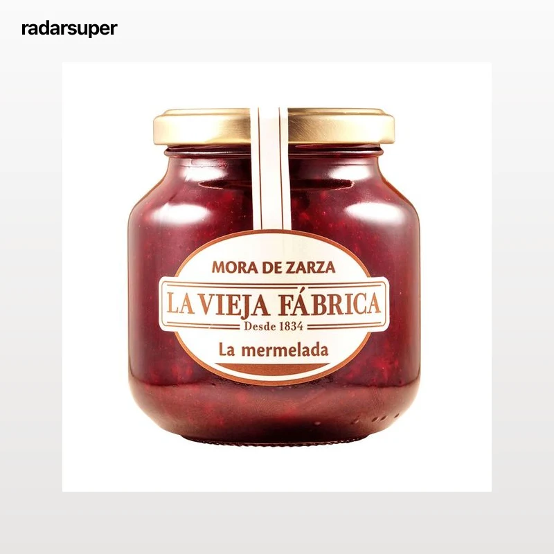 LA VIEJA FÁBRICA Mermelada de mora de zarza 350 g.