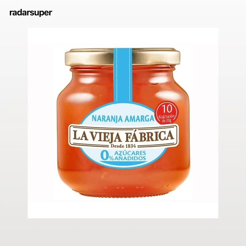 LA VIEJA FABRICA Mermelada de naranja 0 % 255 g.