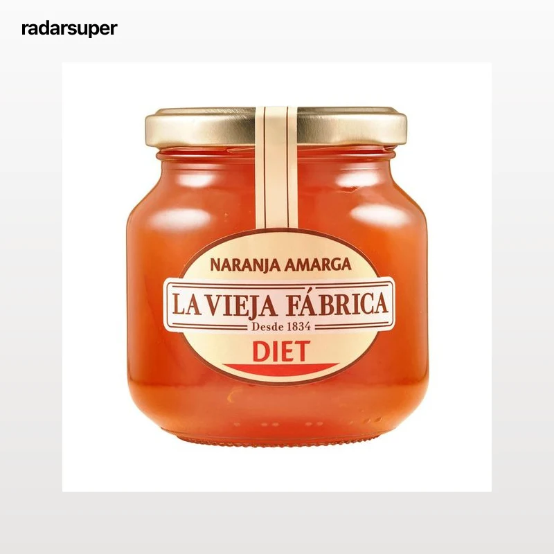 LA VIEJA FÁBRICA Mermelada de naranja amarga sin azúcar añadida Diet 250 g.
