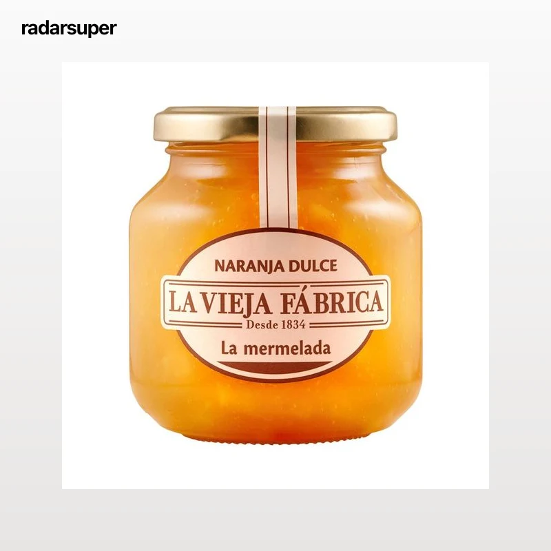 LA VIEJA FÁBRICA Mermelada de naranja dulce 350 g.