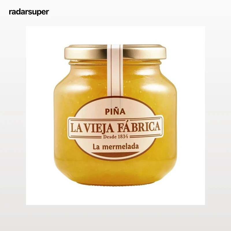LA VIEJA FÁBRICA Mermelada de piña 350 gr.