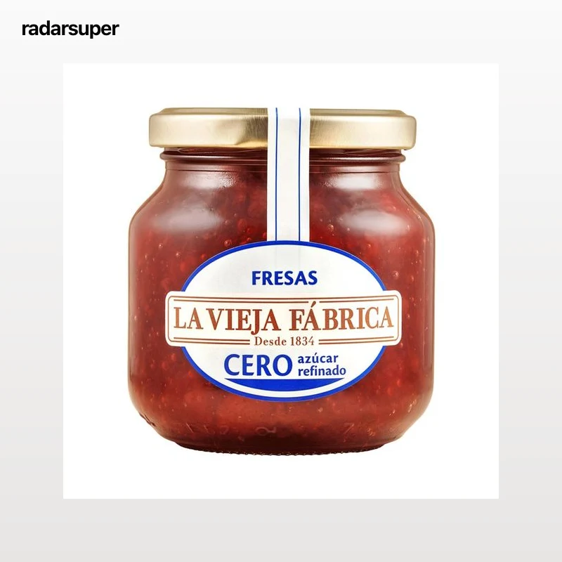 LA VIEJA FABRICA Mermelada sin azucares añadidos 280 g.