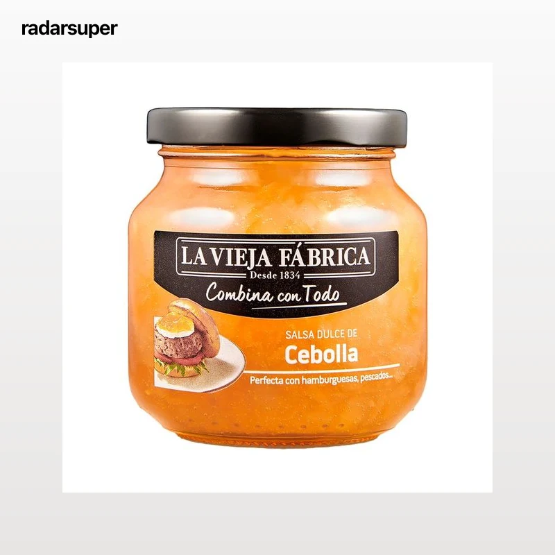 LA VIEJA FABRICA Salsa dulce de cebolla - Tarro 290g
