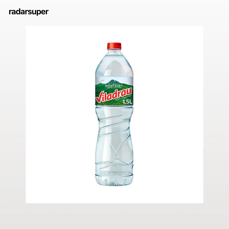 VILADRAU Agua mineral botella de 1,5 l.