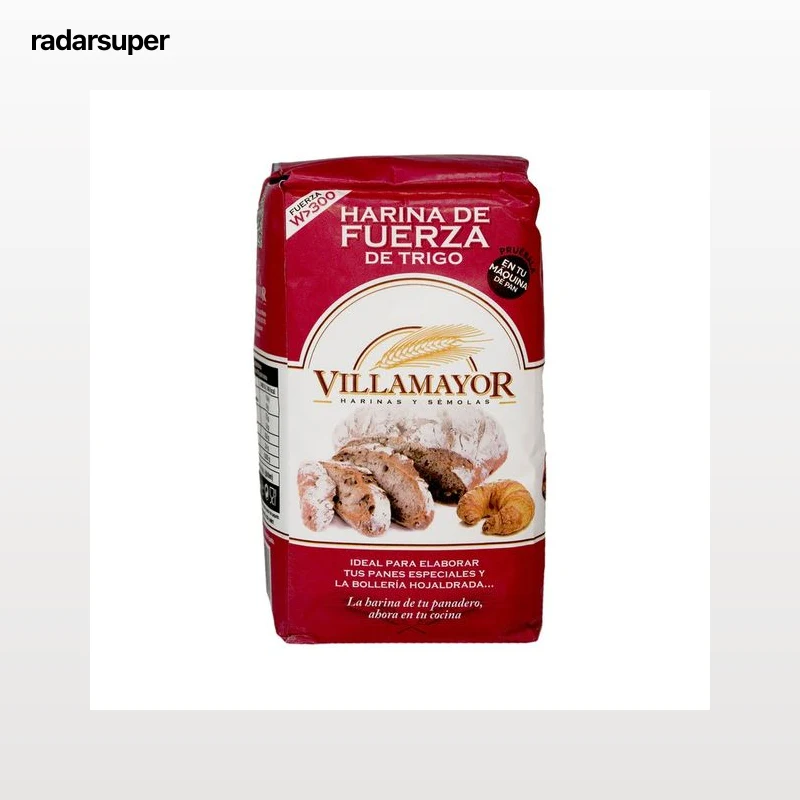 VILLAMAYOR Harina de trigo de fuerza 1 kg.