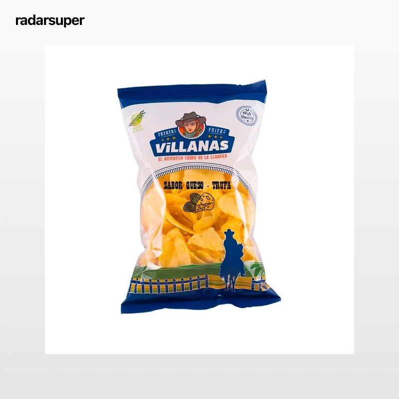 VILLANAS Patas fritas con sabor a queso y trufa 130g