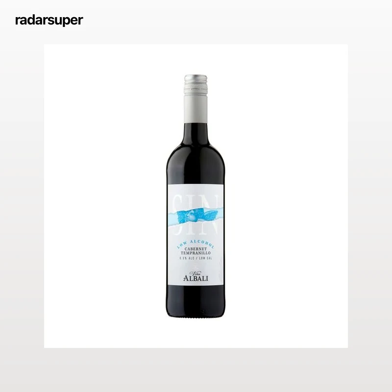 VIÑA ALBALI Tinto con baja graduación alcohólica (0.5%) botella 75 cl.