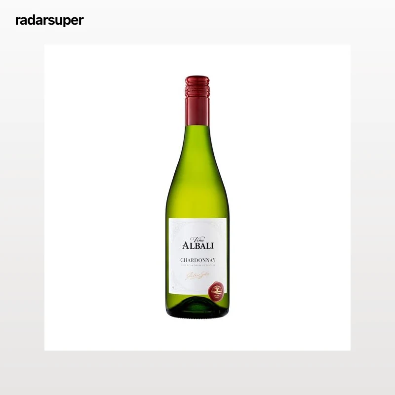 VIÑA ALBALI  Vino blanco Chardonnay con IGP Vinos de la Tierra de Castilla VIÑA ALBALI  botella de 75 cl.