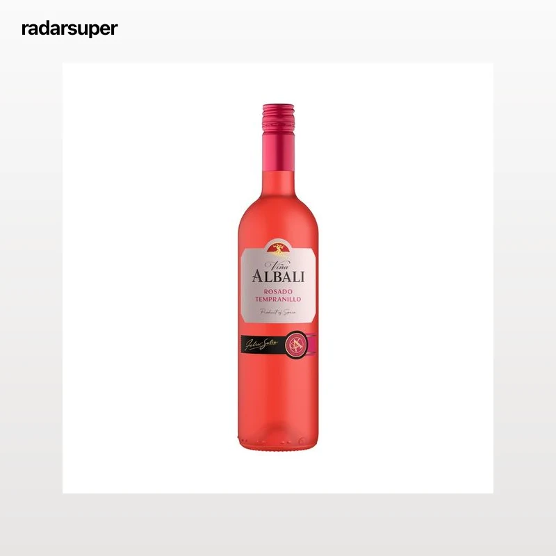 VIÑA ALBALI  Vino rosado con D.O. Valdepeñas botella de 75 cl.