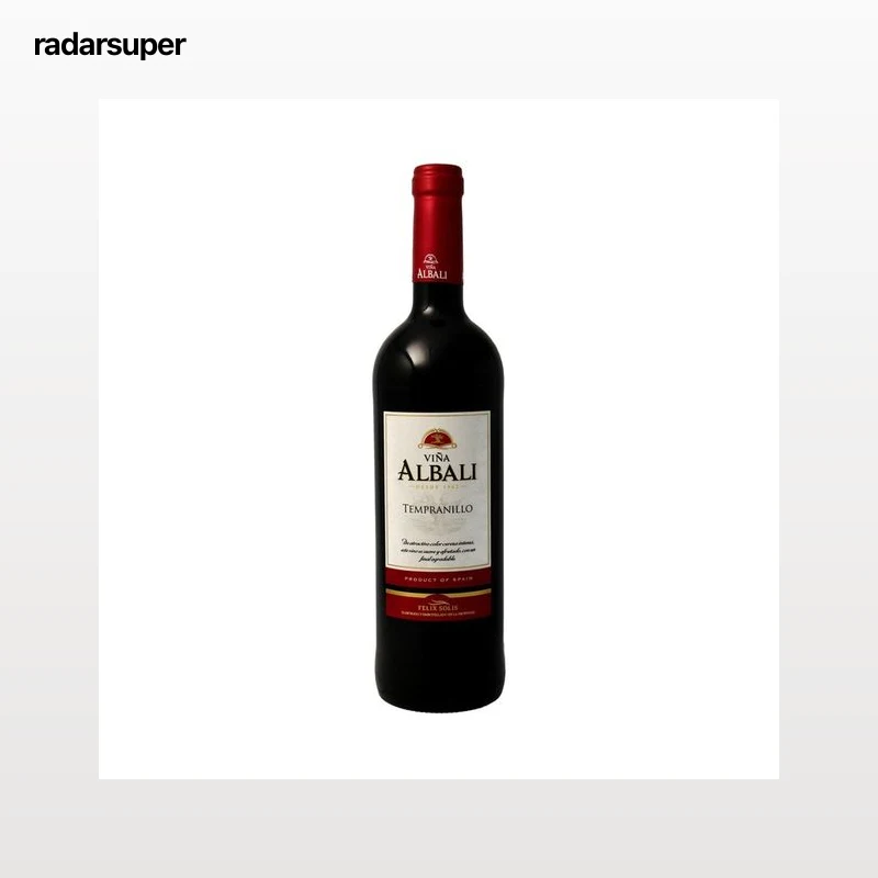 VIÑA ALBALI  Vino tinto con D.O. Valdepeñas VIÑA ALBALI botella de 75 cl.