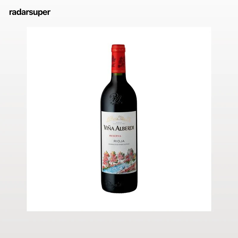 VIÑA ALBERDI  Vino tinto crianza con D.O. Ca. Rioja botella de 75 cl.