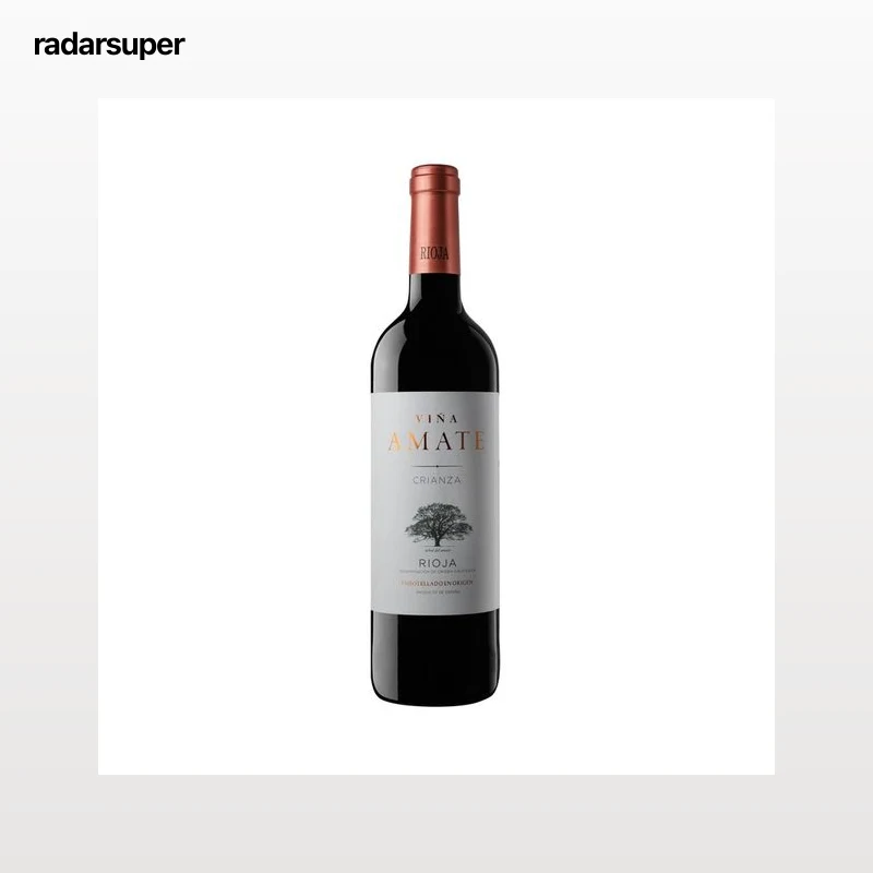 VIÑA AMATE Vino tinto crianza con D.O. Ca. Rioja botella de 75 cl.