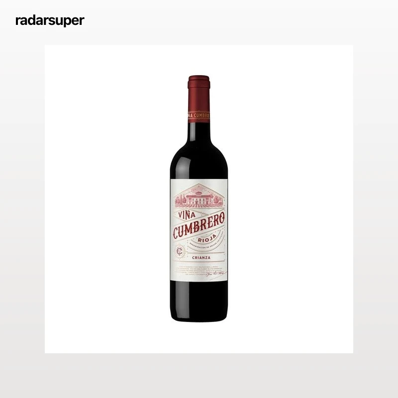 VIÑA CUMBRERO  Vino tinto crianza con D.O. Ca Rioja botella 75 cl.