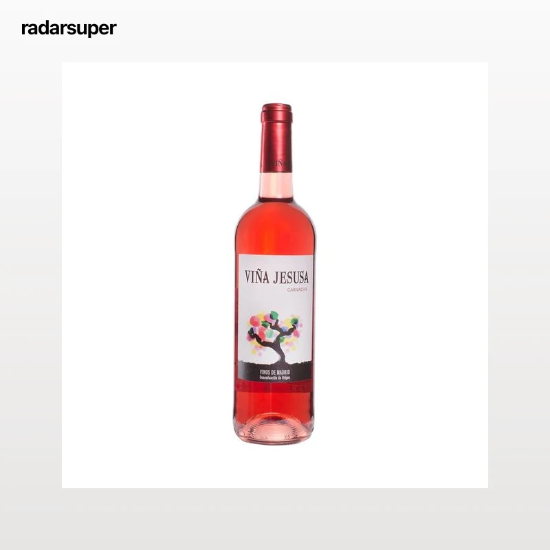 VIÑA JESUSA  Vino rosado con denomiinación de origen Vinos de Madrid VIÑA JESUSA botella de 75 cl.