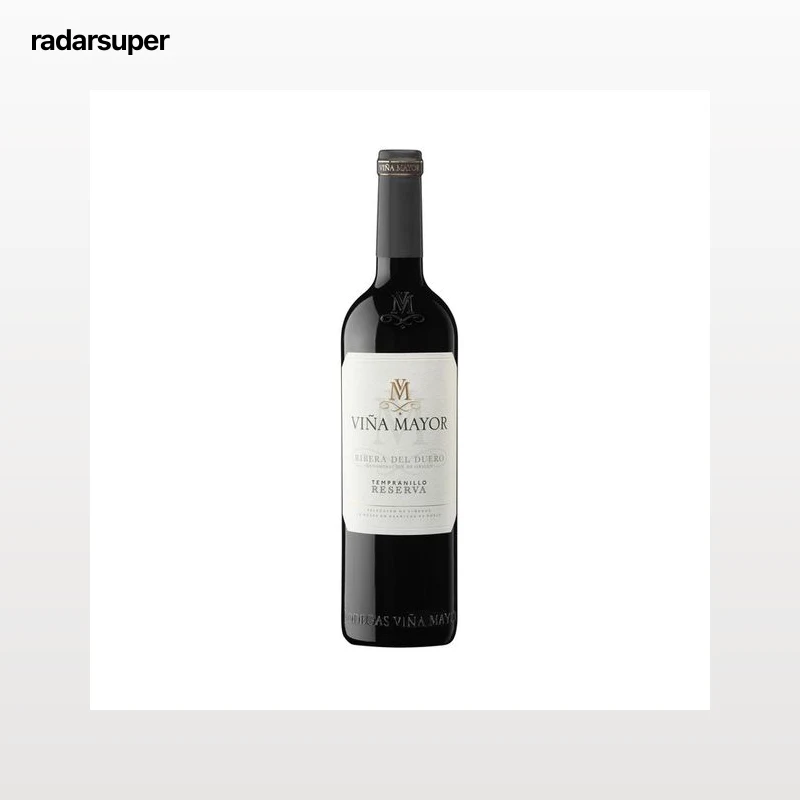 VIÑA MAYOR Vino tinto reserva con D.O. Ribera del Duero botella 75 cl.