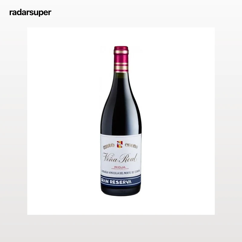 VIÑA REAL  Vino tinto gran reserva con D.O. Rioja VIÑA REAL botella de 75 cl.