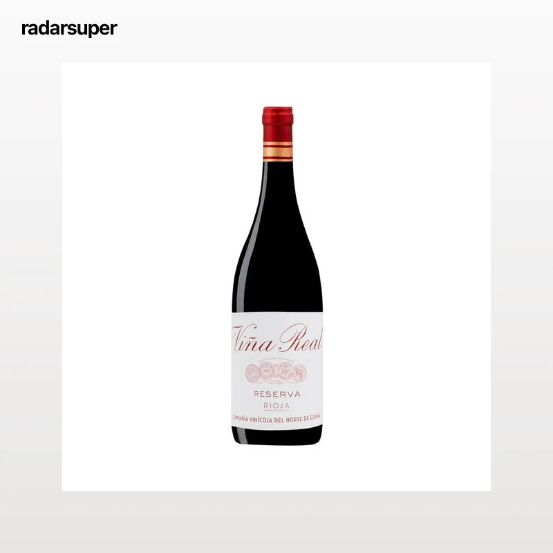 VIÑA REAL  Vino tinto reserva con D.O. Ca. Rioja botella de 75 cl.