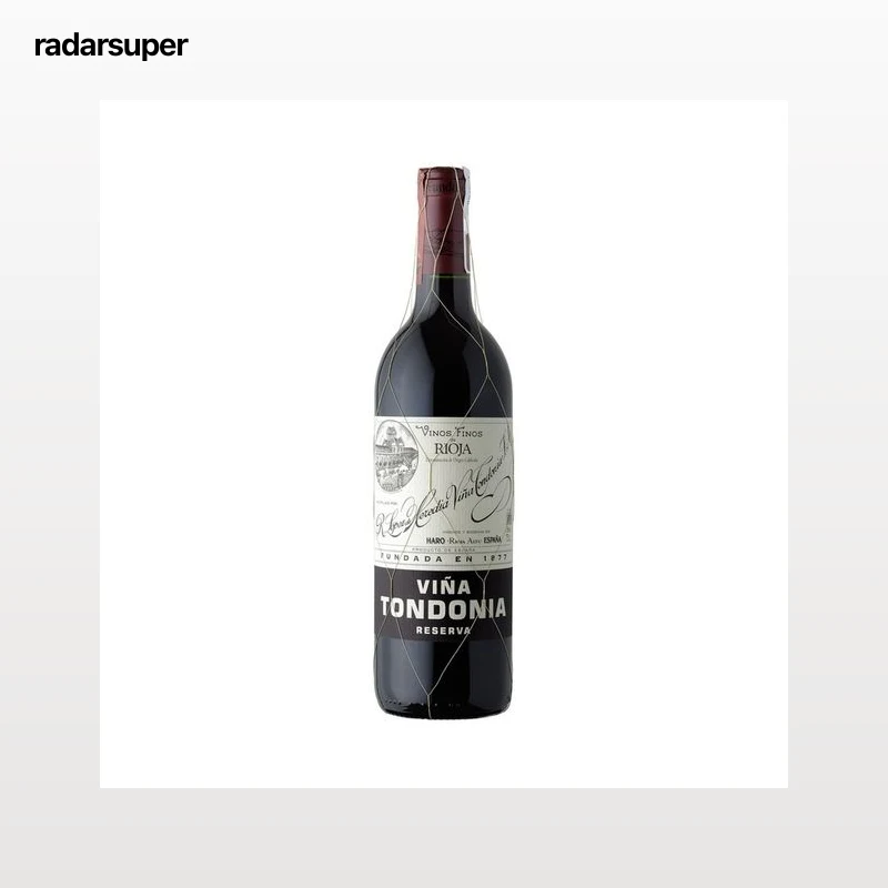 VIÑA TONDONIA  Vino tinto reserva con D.O. Ca. Rioja botella 75 cl.