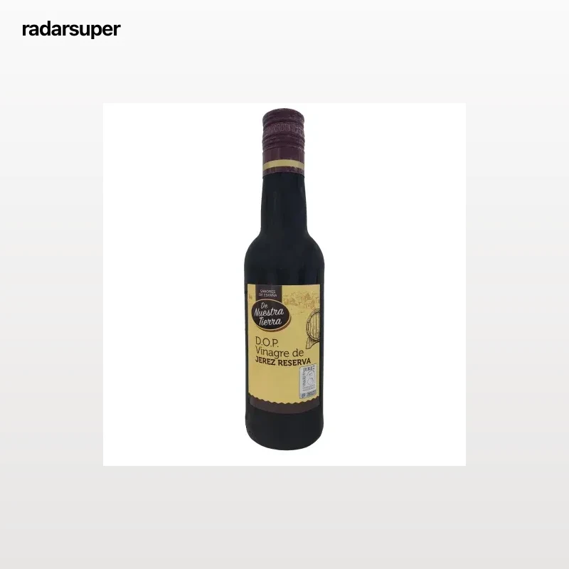 Vinagre de Jerez reserva De Nuestra Tierra 375 ml.