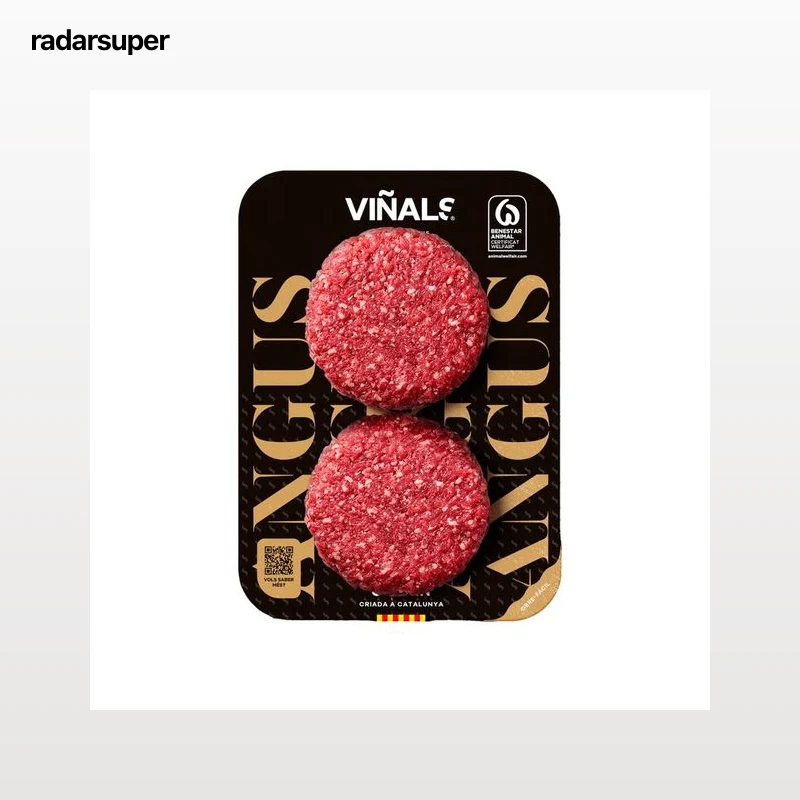 VIÑALS Hamburguesa angus 2x150 g.