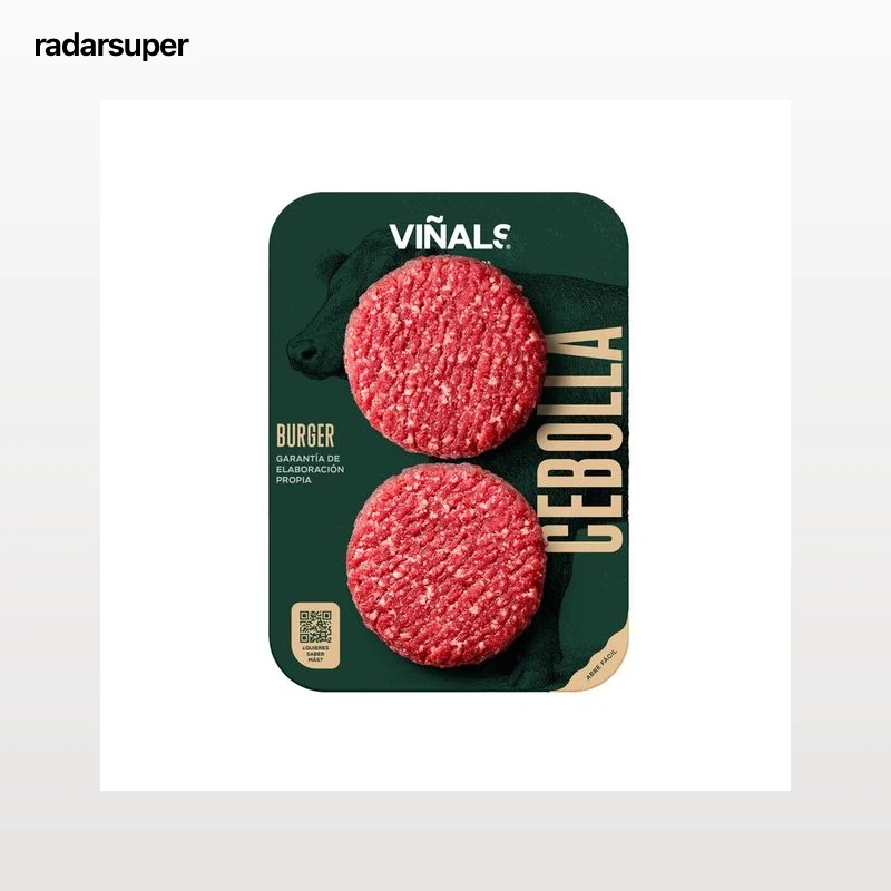 VIÑALS Hamburguesa mixta con cebolla 2x130 g.