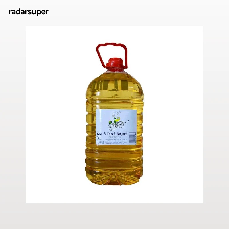 VIÑAS BAJAS Vino blanco de mesa garrafa 5 l.