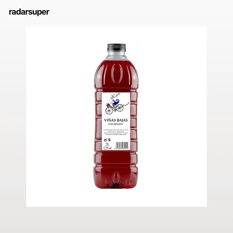 VIÑAS BAJAS Vino rosado de mesa garrafa 2 l.