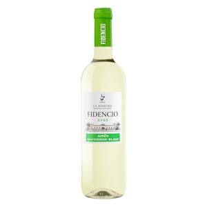 Vino blanco Airén Sauvignon Blanc Fidencio DO La Mancha