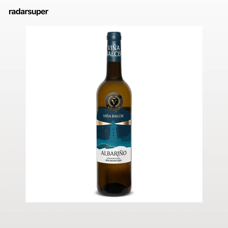 Vino blanco albariño D.O. Rías baixas Viña Balcis 75 cl