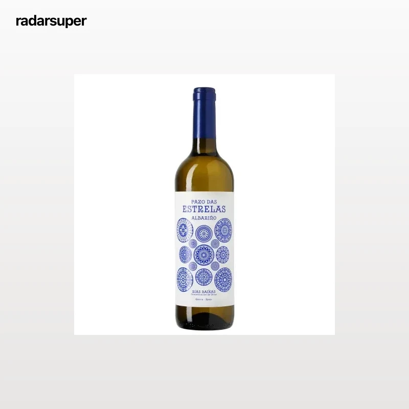 Vino blanco albariño Pazo das Estrelas D.O. Rías Baixas 75 cl.