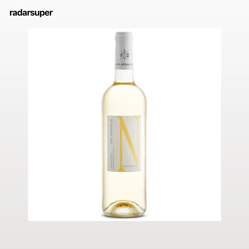 Vino blanco chardonnay D.O. Navarra Viña Ardanche 75 cl