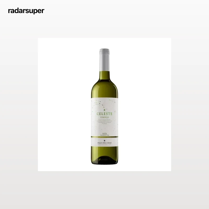 Vino blanco crianza sobre lías verdejo Celeste D.O. Rueda 75 cl.