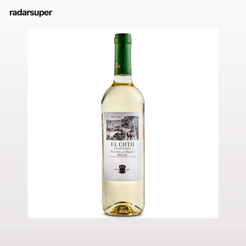 Vino blanco D.O. Rioja El coto 75 cl