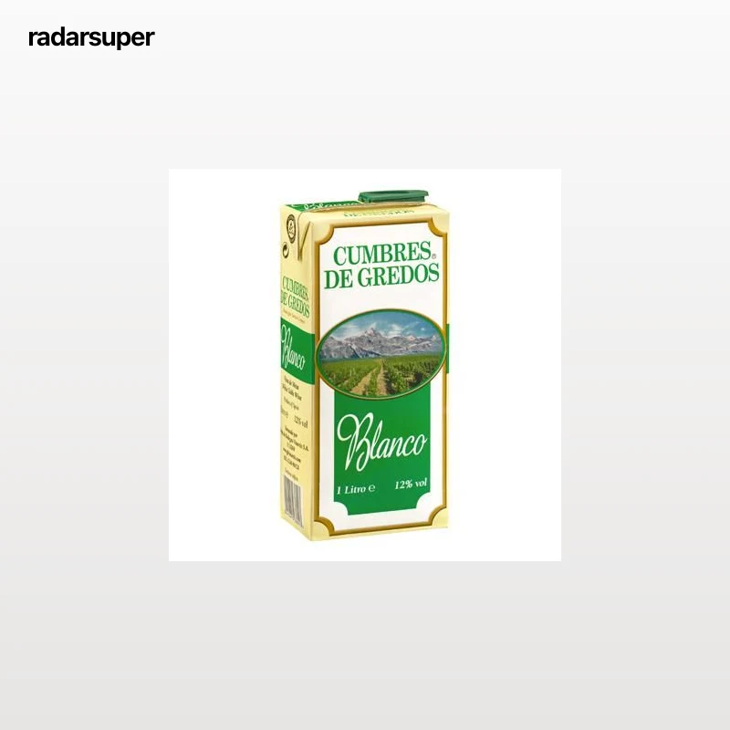 Vino blanco de mesa Cumbre de Gredos brik 1 l.