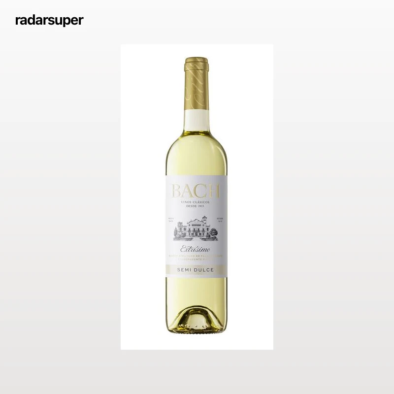 Vino blanco DO Cataluña Bach dulce