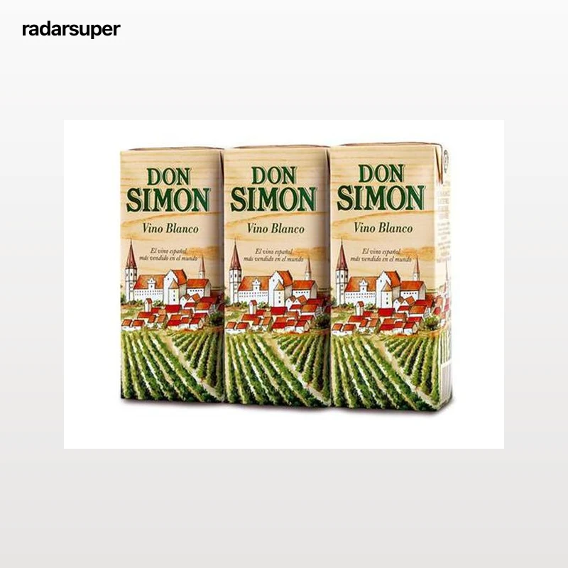 Vino blanco Don Simón brik pack 3