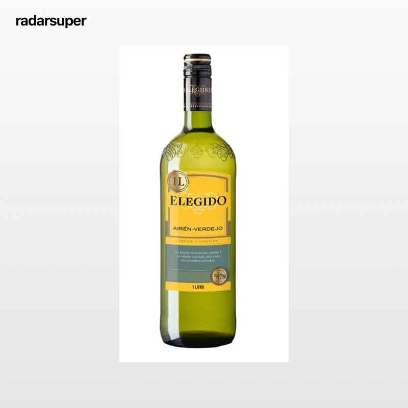Vino Blanco Elegido 1L Airen-Verdejo