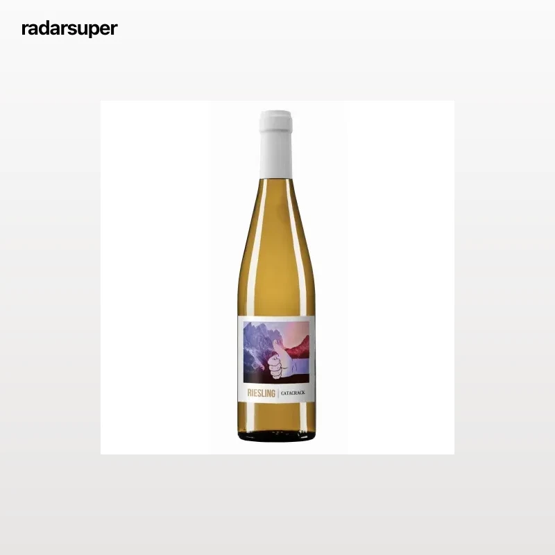Vino blanco joven riesling Catacrack 75 cl.