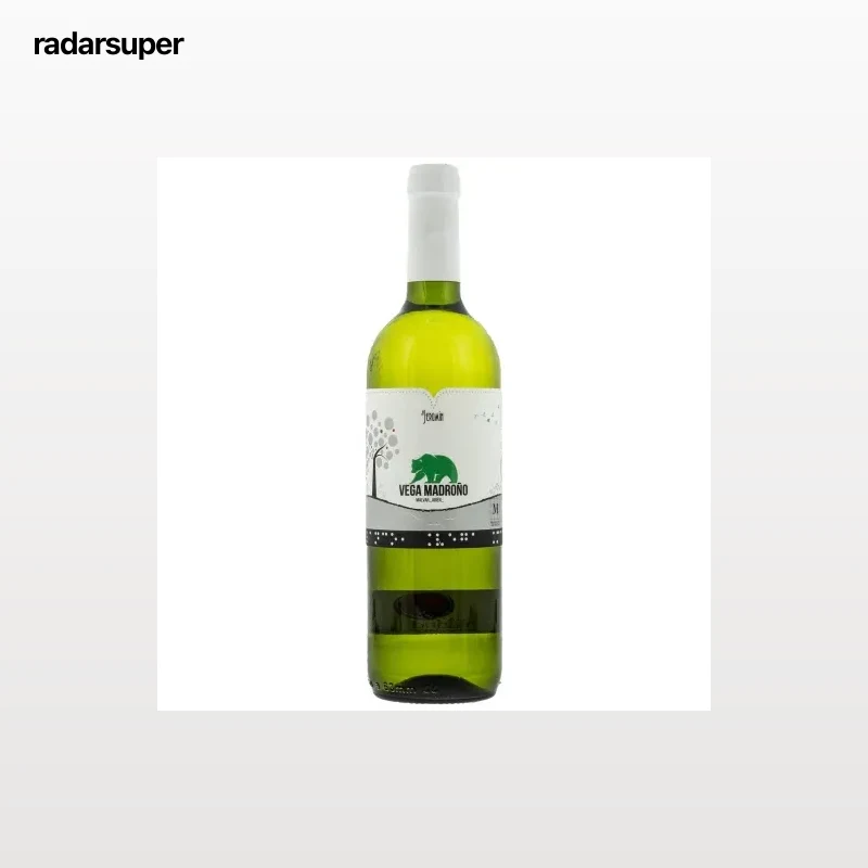 Vino blanco joven Vega Madroño D.O. Madrid 75 cl.