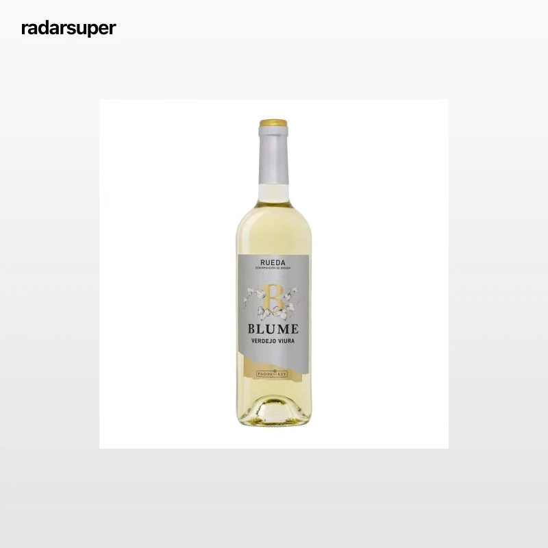 Vino blanco joven viura Blume D.O. Rueda 75 cl.