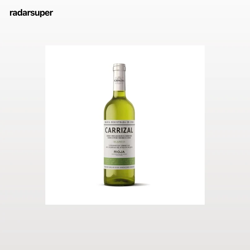 Vino blanco joven viura Carrizal D.O.Ca. Rioja 75 cl.