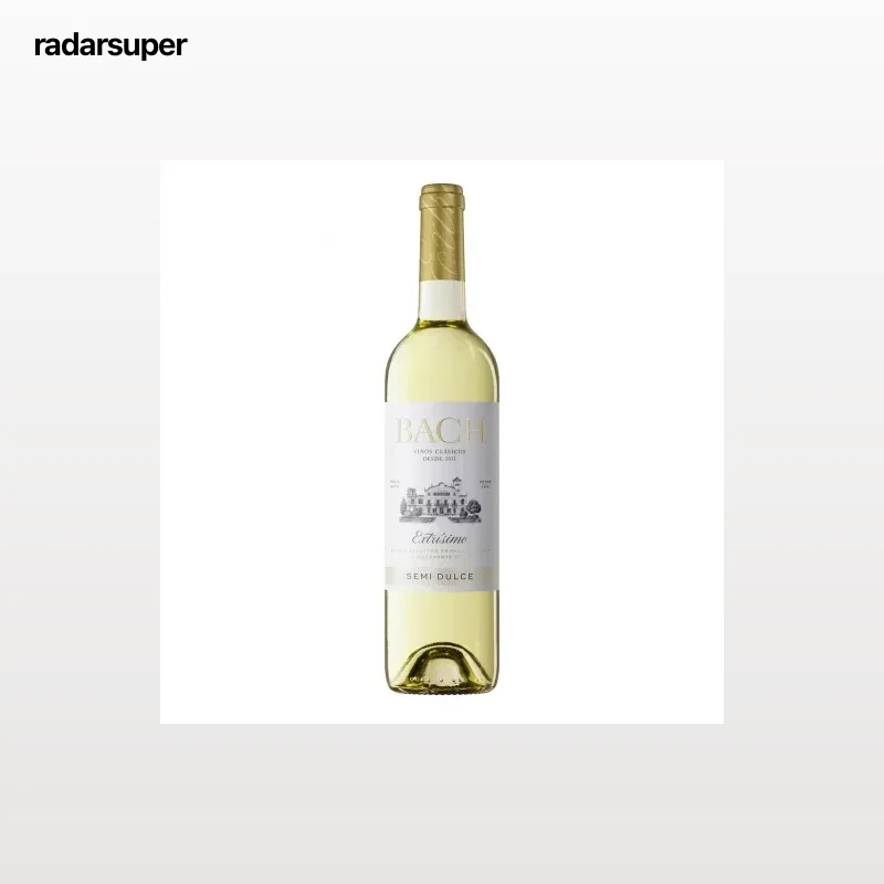 Vino blanco semi-dulce Bach D.O. Cataluña 75 cl.