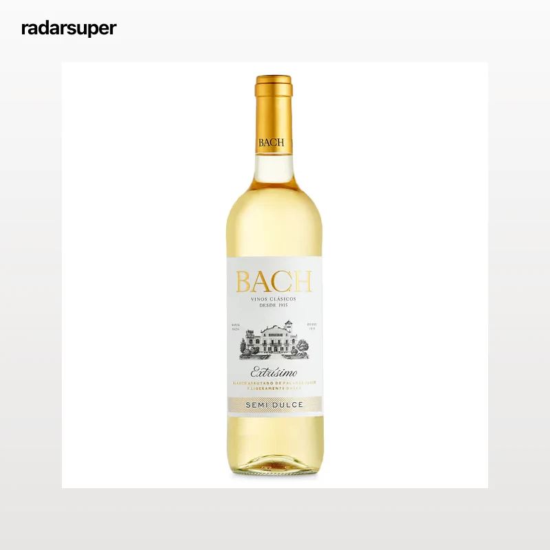 Vino blanco semidulce D.O. Penedés Bach 75 cl