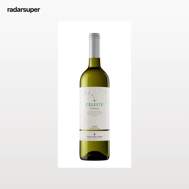 Vino blanco Verdejo denominación de origen rueda Celeste 75cl